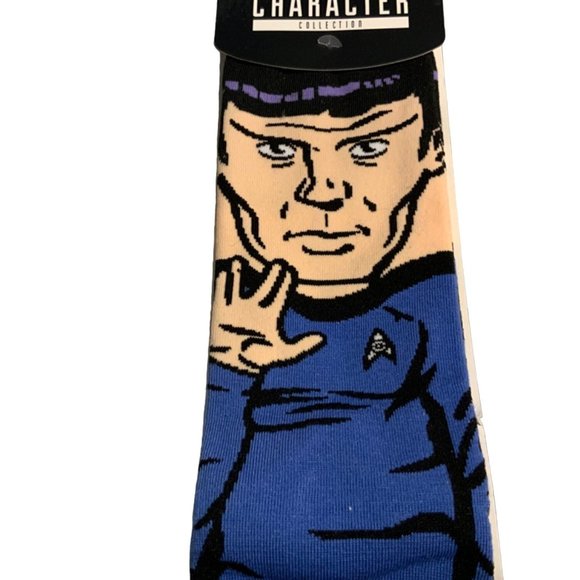 BioWorld Star Trek Spock Character Socks - Picture 2 of 9